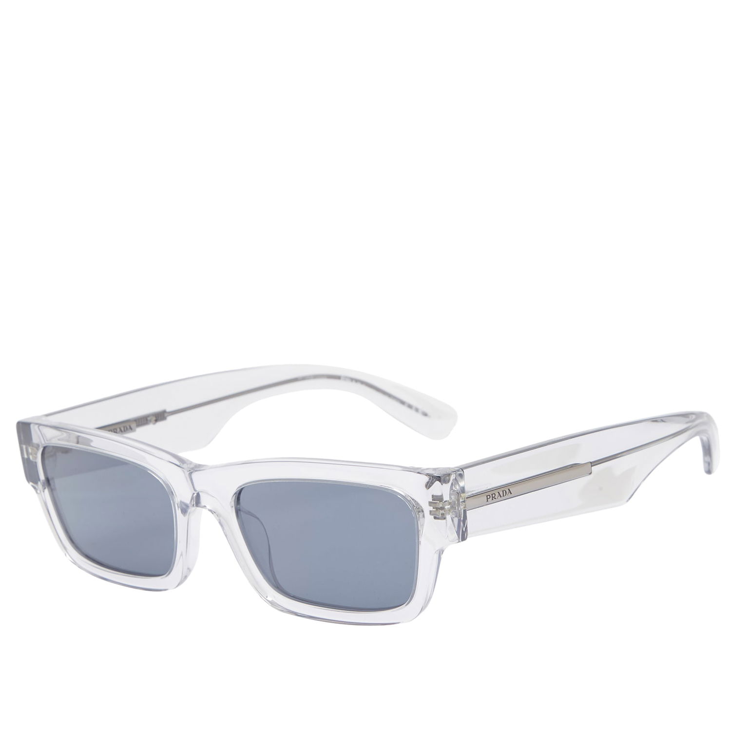 Слънчеви очила Prada Eyewear A03S Grey Blue Sunglasses Сиво | 0PR-A03S-56-17P0A9, 1