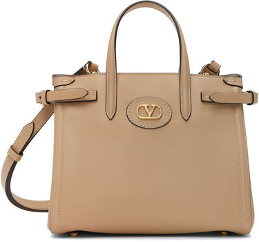 Голяма пазарска чанта Valentino Valentino Garavani Antibes Small Tote Бежово | 6W0B0R20CVC, 0