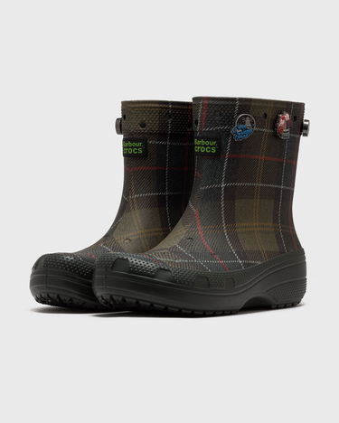 Кецове и обувки Crocs Barbour X Classic Boot Черно | 210899-3VT, 2