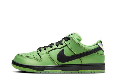 Кецове и обувки Nike SB The Powerpuff Girls x Dunk Low "Buttercup" Зелено | FZ8319-300, 1