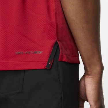 Поло тениска Nike Printed Golf Polo Shirt Червено | DH0916-687, 3