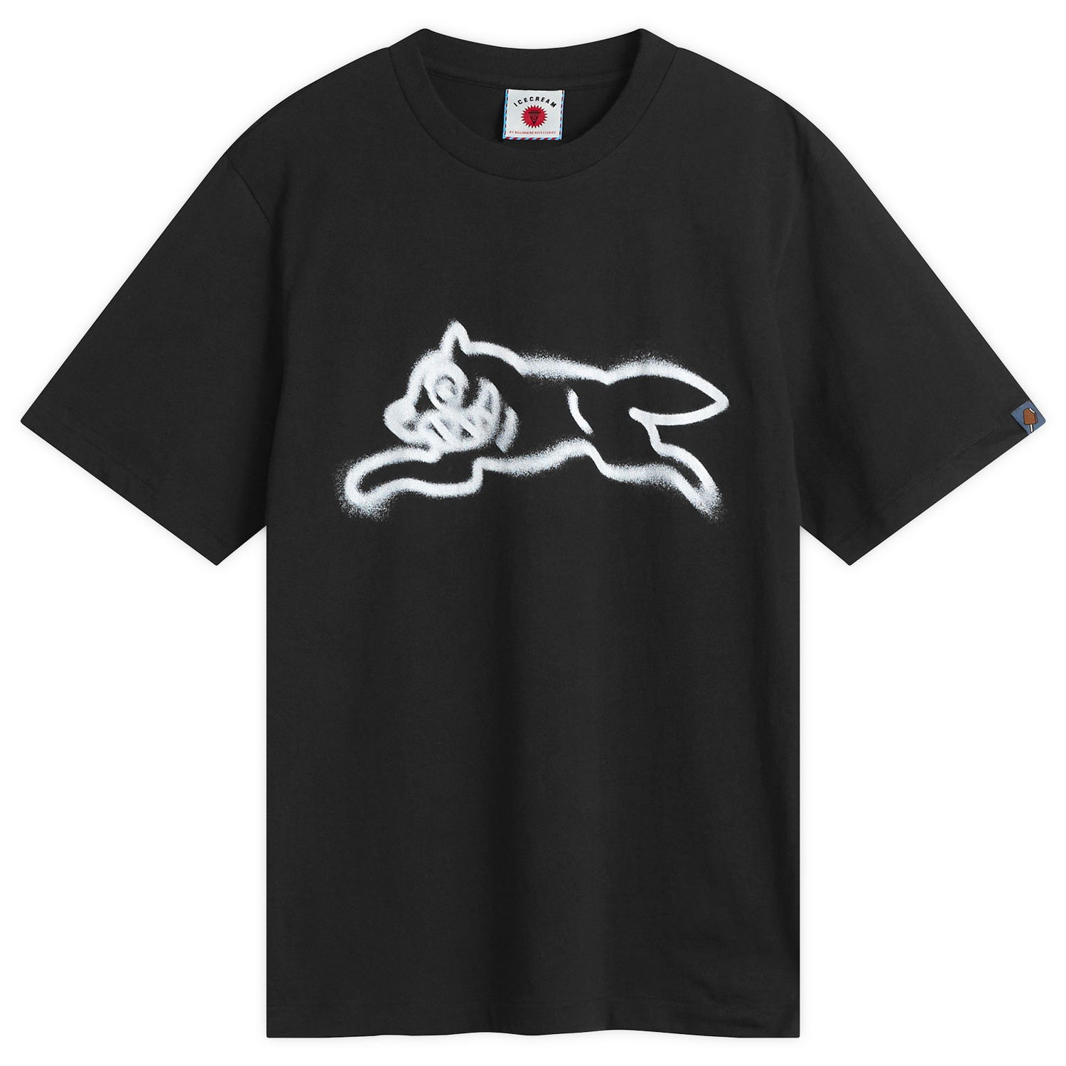 Тениска BBC IceCream Spray Paint Running Dog T-Shirt Черно | IC25440-BLK, 0