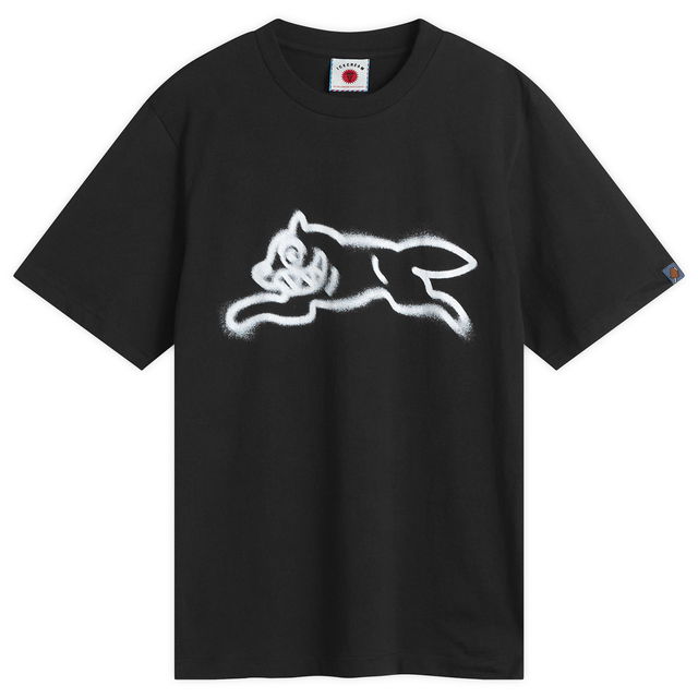 Spray Paint Running Dog T-Shirt