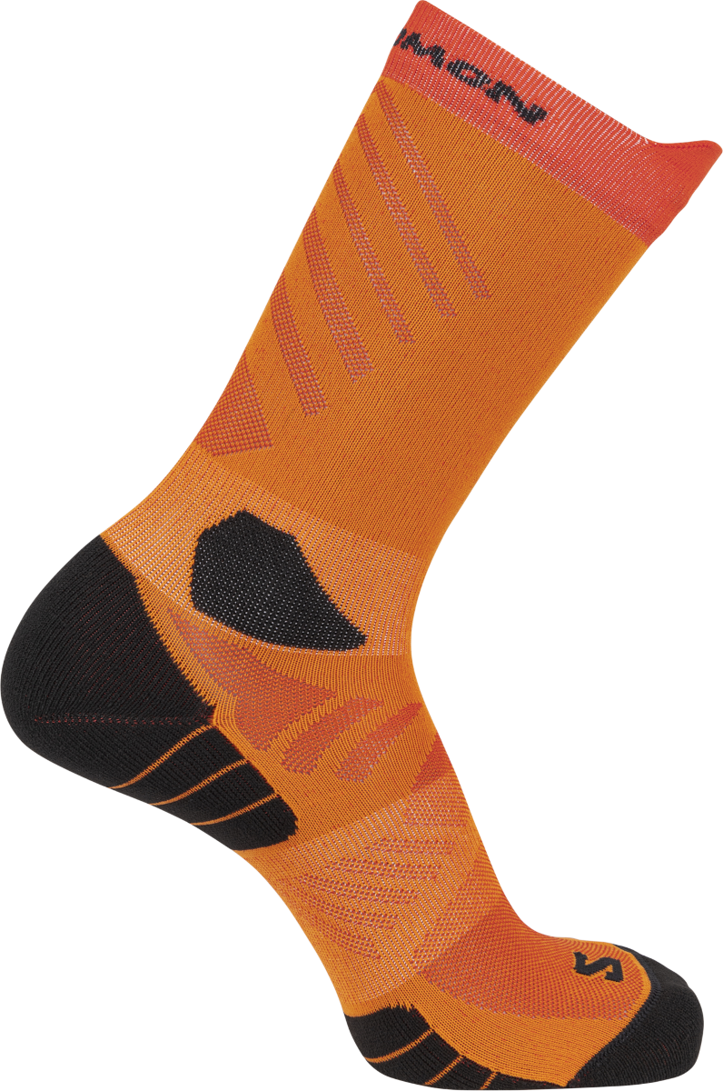 Чорапи Salomon Salomon AERO CREW Socks Оранжево
 | lc2626-700, 0