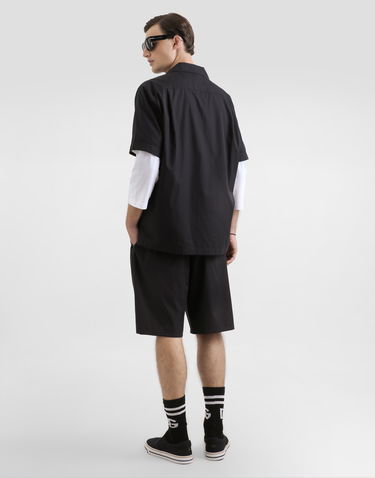 Риза Dolce & Gabbana Hawaii Cotton Shirt with Crest Черно | G5JH9ZGK278N0000, 2