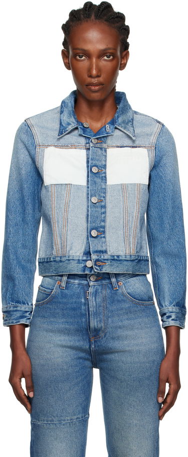 Яке Maison Margiela MM6 Maison Margiela Reversed Denim Jacket Синьо | S52AM0328 M30018, 0