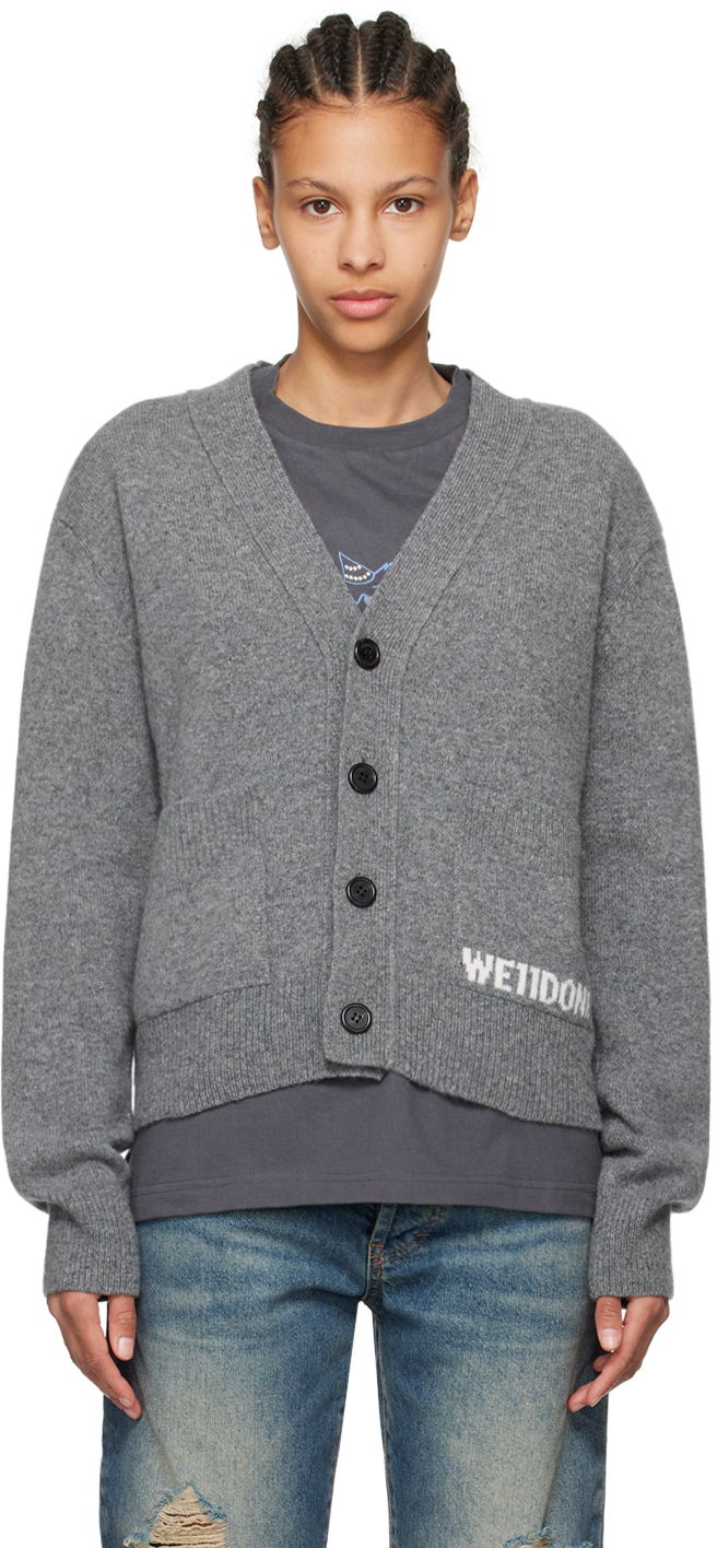 Пуловер We11done We11done Patch Pocket Cardigan Сиво | WD-KC3-23-621-U-CH, 0
