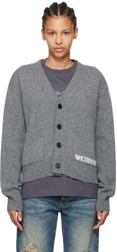 Пуловер We11done We11done Patch Pocket Cardigan Сиво | WD-KC3-23-621-U-CH, 0