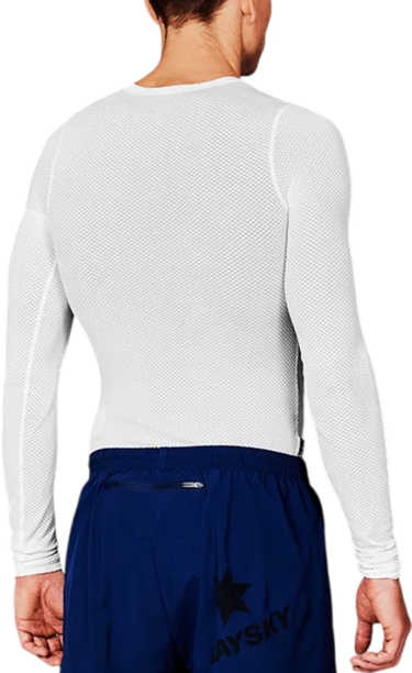 Тениска Saysky Saysky Mesh Base Layer Long Sleeve T-Shirt Бяло | xmrbl32c101, 1