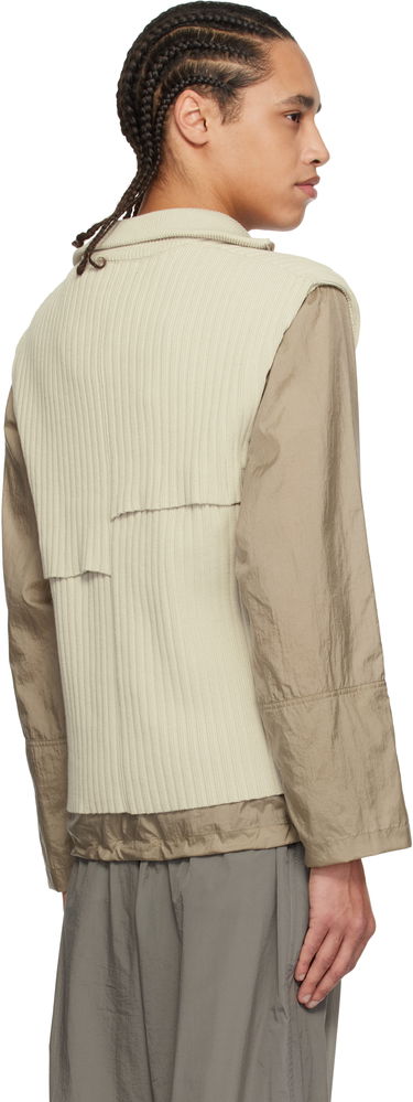 Пуловер A-COLD-WALL* A-COLD-WALL* Panel Knit Vest Бежово | ACWMK204, 2