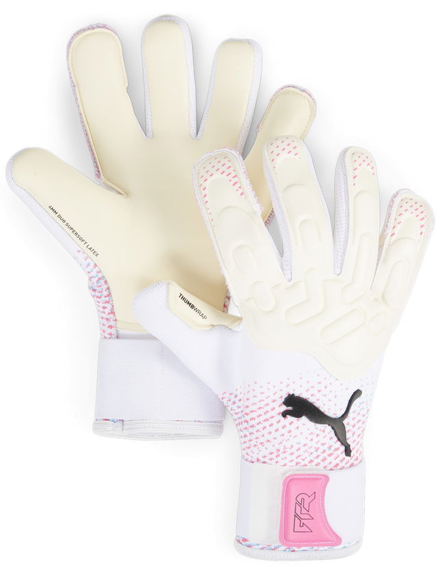 FUTURE Pro Hybrid Goalkeeper Gloves with 4MM Duo Supersoft Latex and Thumbwrap