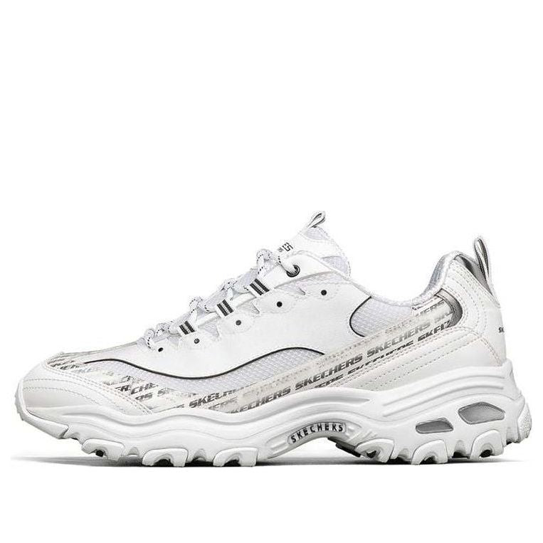 Кецове и обувки Skechers D'lites 1.0 Бяло | 237158-WBK