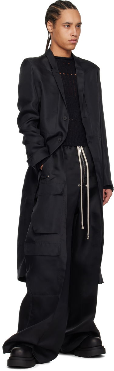 Карго панталони Rick Owens Rick Owens Hollywood Cargobelas Cargo Pants Черно | RR01E5339 SG, 3