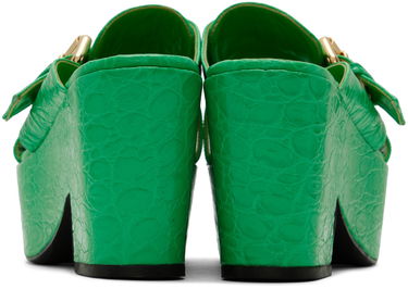 Аксесоари BY FAR BY FAR Lenka Heeled Sandals Зелено | 22SSLNKSPGCCE, 1