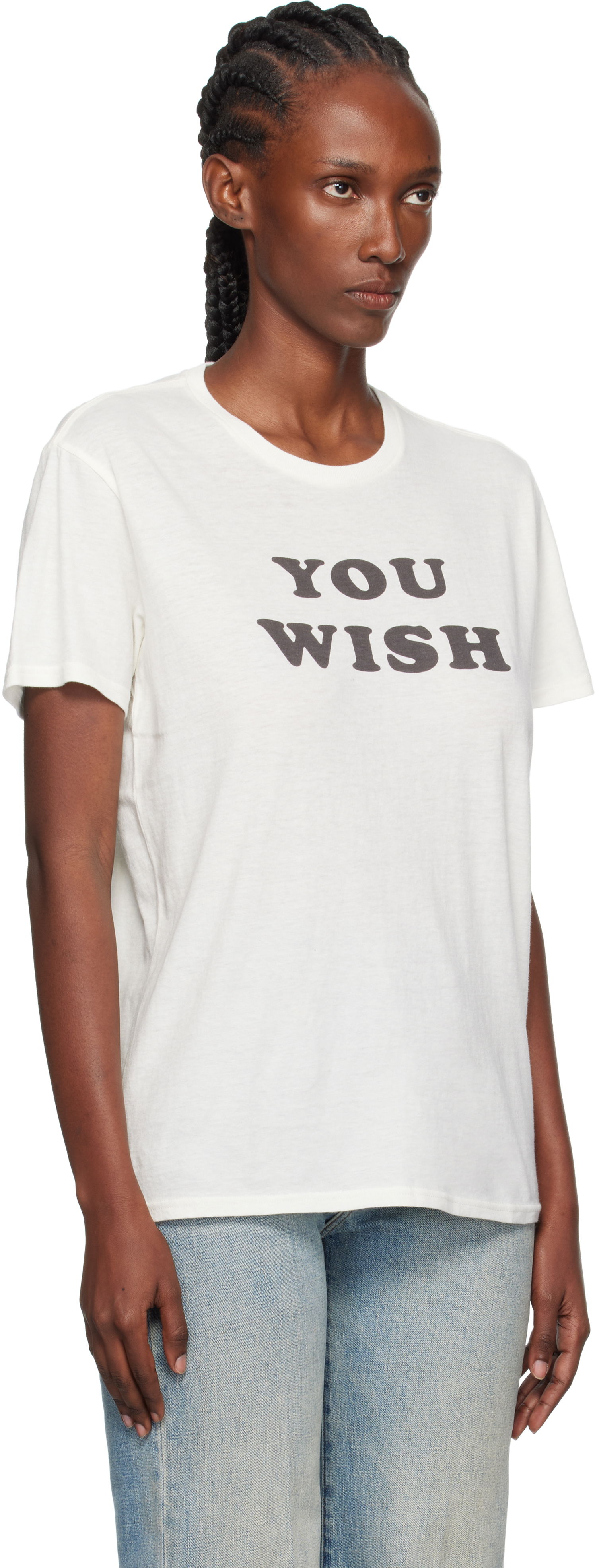 Тениска R13 R13 'You Wish' T-Shirt Бяло | R13WK001-K127B, 1