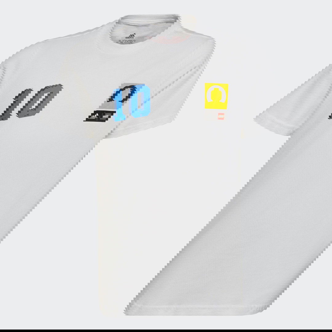 Тениска adidas Originals x LEGO® Football Graphic Tee Бяло | HG2000, 0