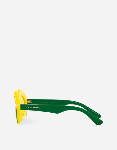 Слънчеви очила Dolce & Gabbana Dolce & Gabbana Lemon Shaped Sunglasses Жълто | VGFARMVPLEMY0203, 2