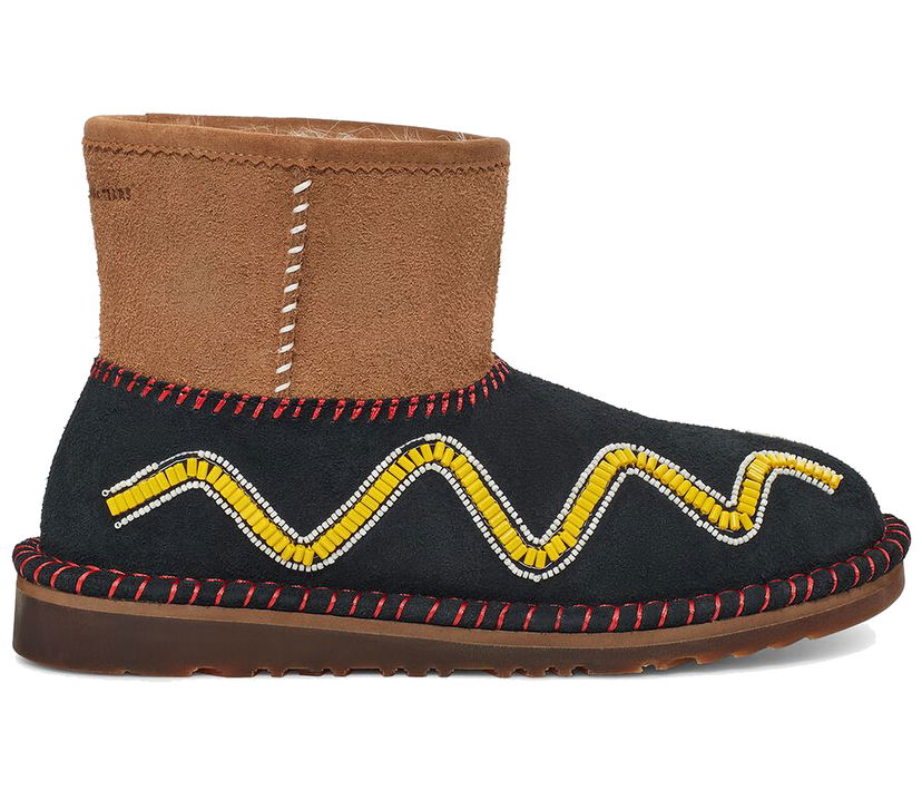 Облекло UGG Classic Boot Denim Tears ONIA Chestnut Кафяво | 1126411-CHE