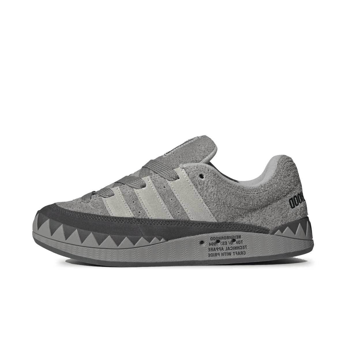 Кецове и обувки adidas Originals NEIGHBORHOOD x Adimatic "Charcoal Solid Grey" Сиво | HP6771, 0