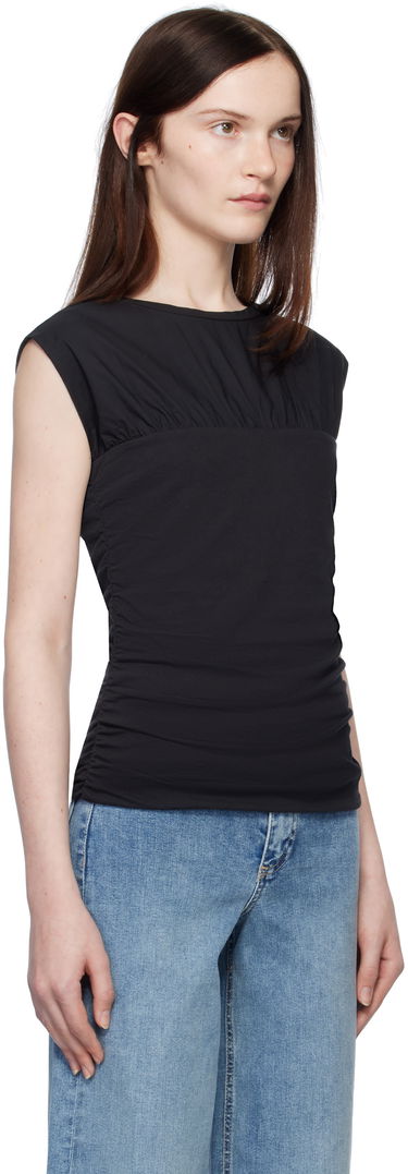 Потник rag & bone Rag & Bone Mica Banded Top Черно | WCC24HT009M409, 1