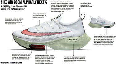 Кецове и обувки Nike Air ZoomX Alphafly NEXT% W Бяло | cz1514-100, 6