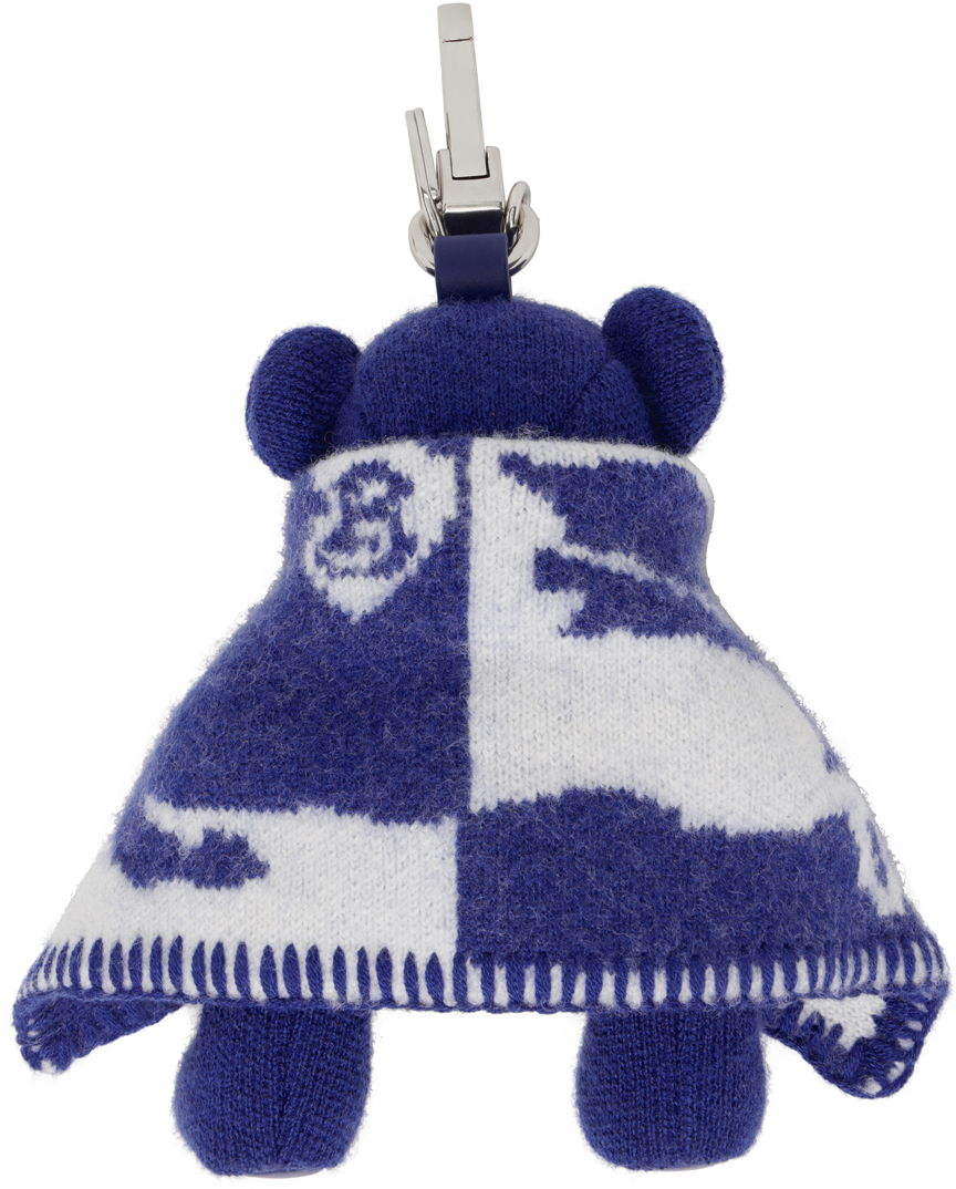 Ключодържатели Burberry Thomas Bear Keychain Тъмно синьо | 8078760, 1