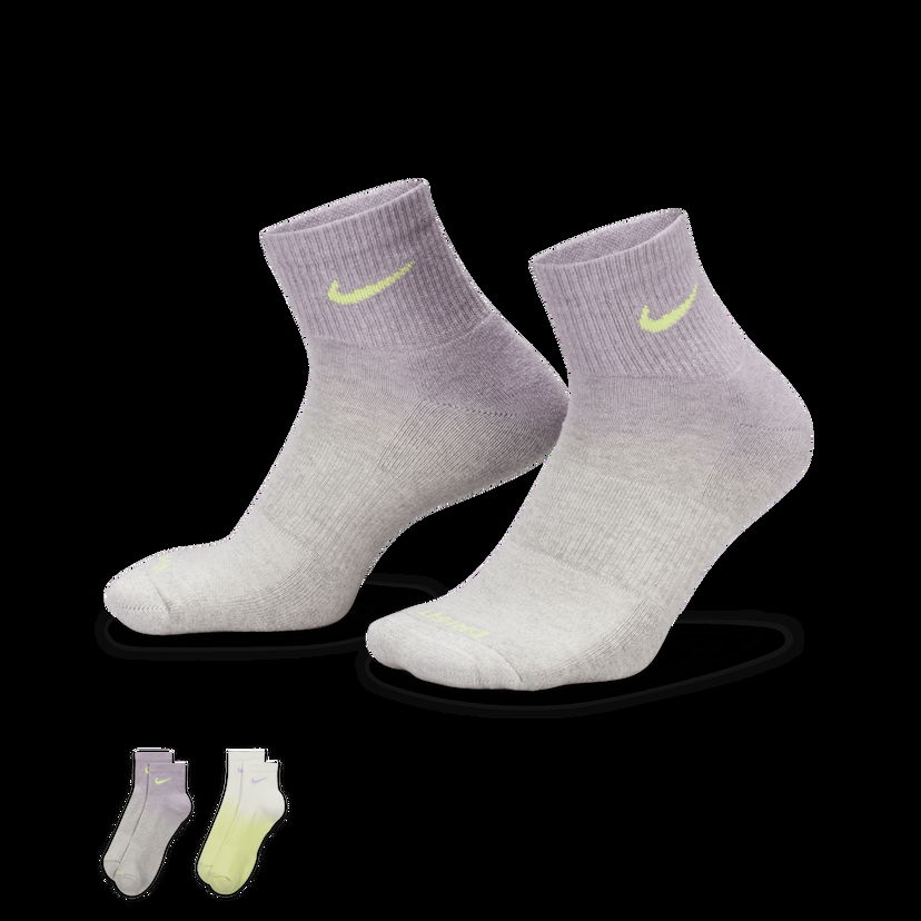 Чорапи Nike Everyday Plus 2 Pairs Сиво | FJ4913-908