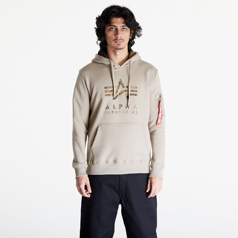 Суитчър Alpha Industries Camo TPU Hoody Vintage Sand Бежово | 146337-679