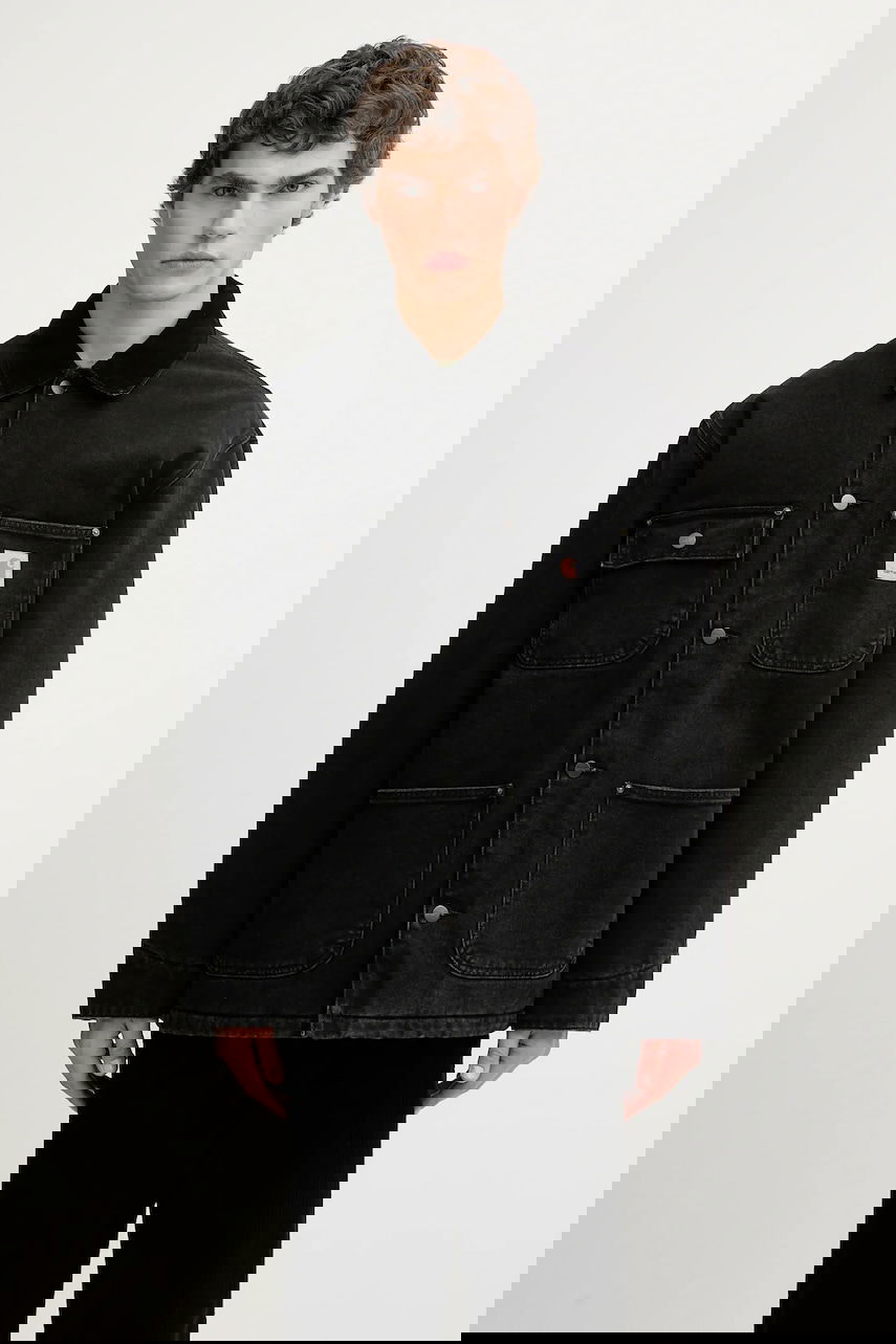 Яке Carhartt WIP OG Chore Coat Denim Jacket Черно | I035877.0, 0