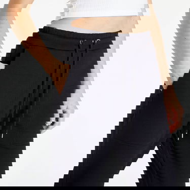 Спортни панталони CALVIN KLEIN Monologo Cuffed Joggers Черно | J20J218971 BEH, 2
