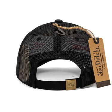 Шапка с козирка Von Dutch Von Dutch Trucker Cali Brushed Patch Hat Черно | VD/0/CAS1/LOFB/B, 2