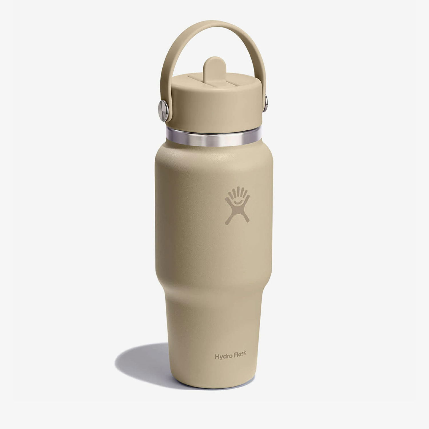 Бутилки за пиене Hydro Flask 709ml Wide Flex Straw Travel Bottle Бежово | WT24CFS114, 1