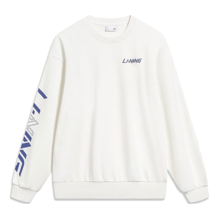 Суитчър Li-Ning Graphic Sweatshirt Бяло | AWDT607-7