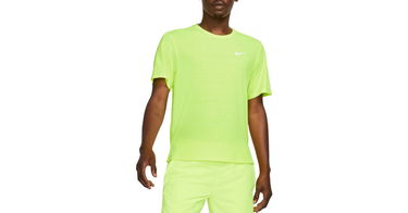 Тениска Nike Nike Dri-FIT Miler Men's Running T-Shirt Жълто | cu5992-702, 1
