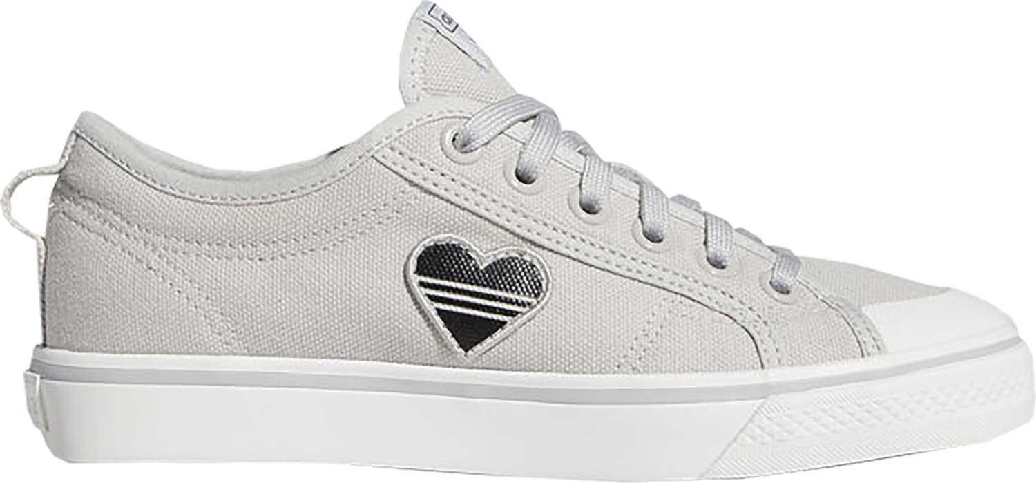 Кецове и обувки adidas Originals Nizza Trefoil Grey Two W Сиво | EF5073, 0