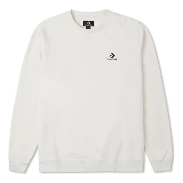 Пуловер Converse Star Chevron Crew Sweatshirt Бяло | 10024510-A11
