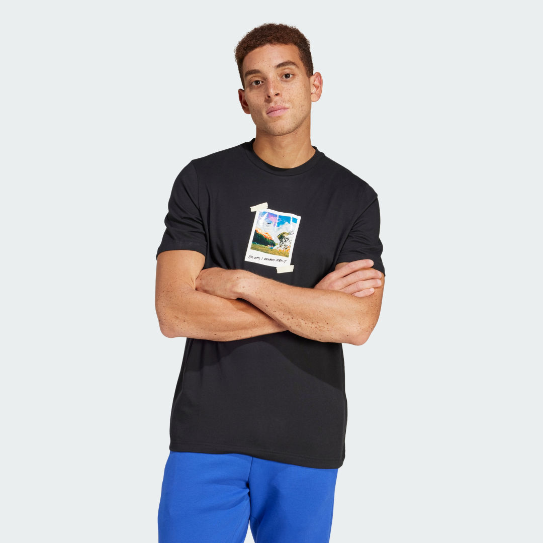 Тениска adidas Performance adidas Sportswear All Day I Dream About... Черно | IN6439, 0