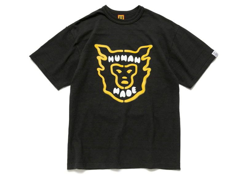 Тениска Human Made Face Logo Graphic T-Shirt Черно | HM23TE009