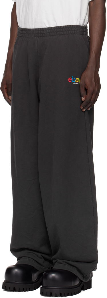 Спортни панталони Balenciaga Balenciaga eBay Edition Baggy Sweatpants Сиво | 803266TRVD21055, 3