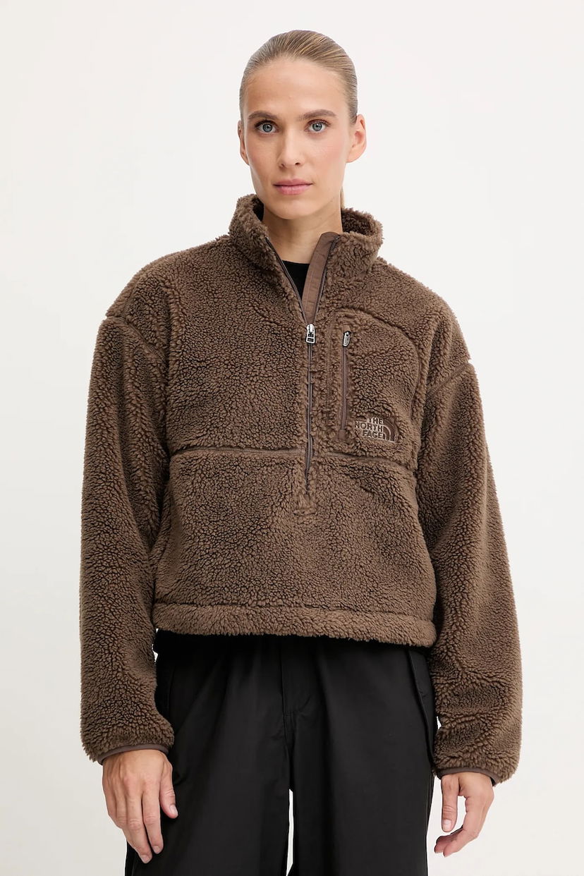 Пуловер The North Face Extreme Pile Fleece Pullover Кафяво | NF0A88ZC1OI1