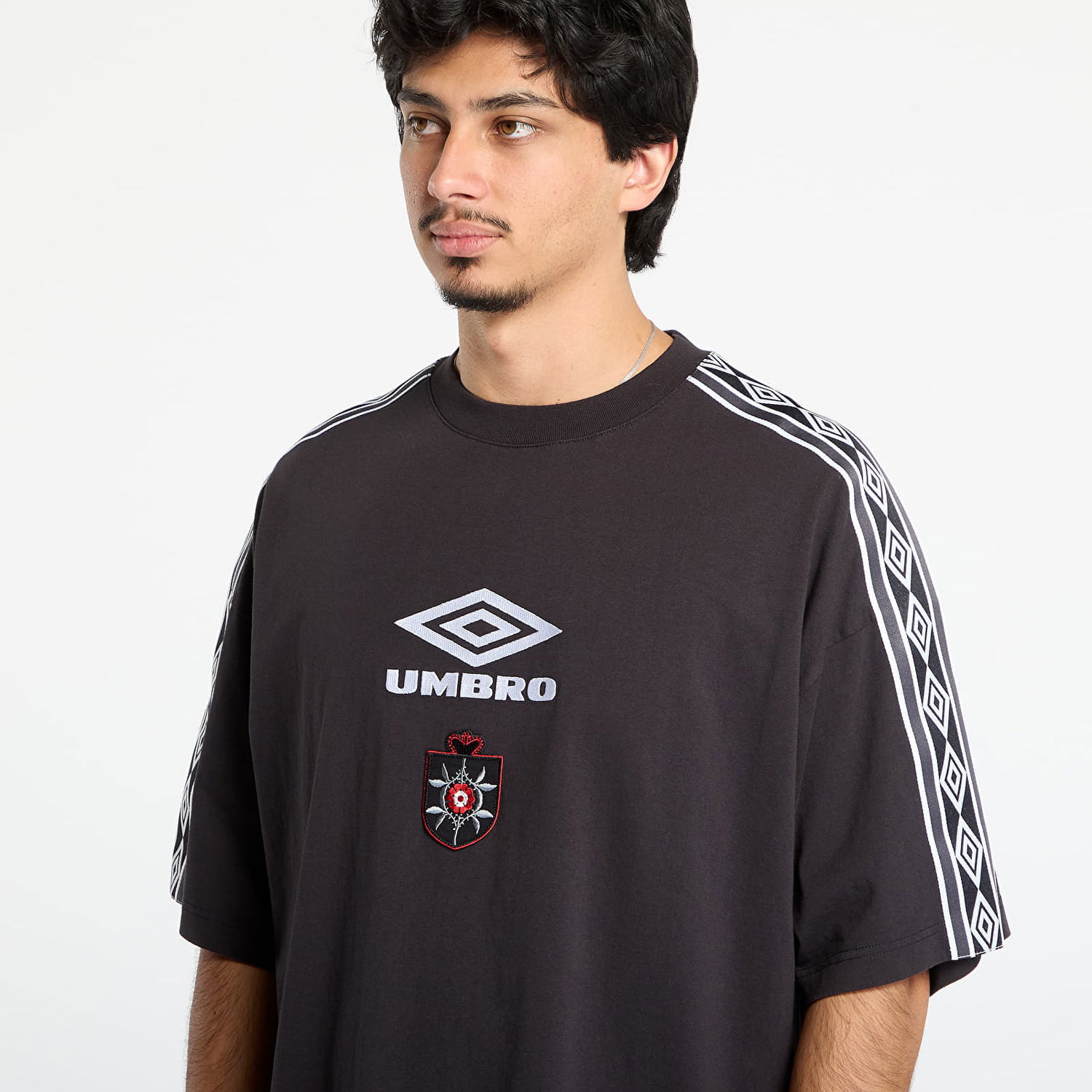 Тениска Umbro Og Tape T-Shirt Черно | UBMW0341JY101 BLK0020, 1