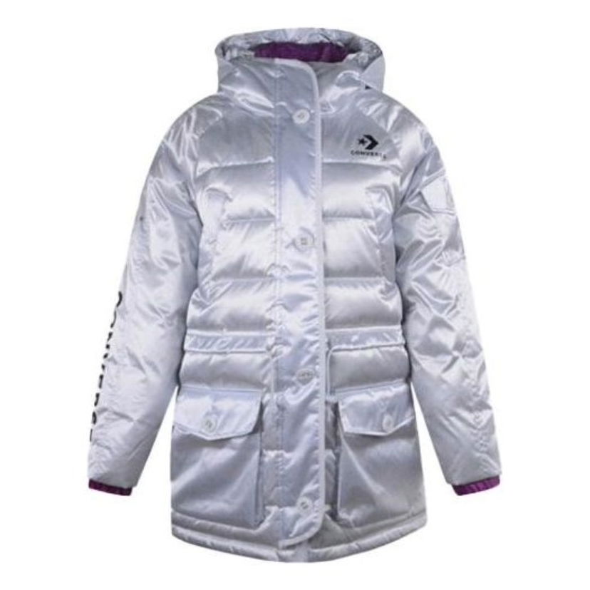 Парка Converse Iridescent Sideline Down Jacket Металик | 10006987-A01