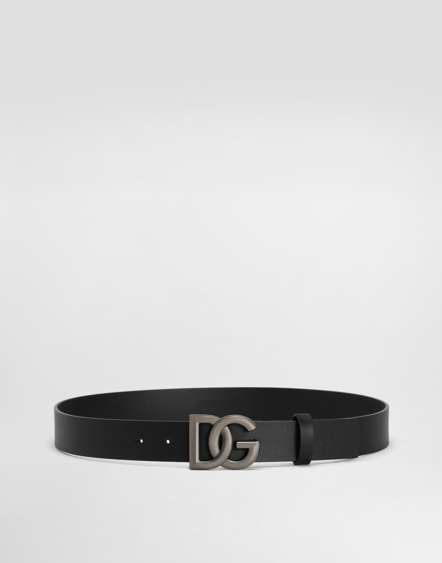 Колани Dolce & Gabbana Dolce & Gabbana Leather Belt With Dg Logo Черно | BC4644AX6228V363, 0