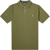 Поло тениска Polo by Ralph Lauren Custom Fit Polo Shirt Зелено | 710680784351, 1