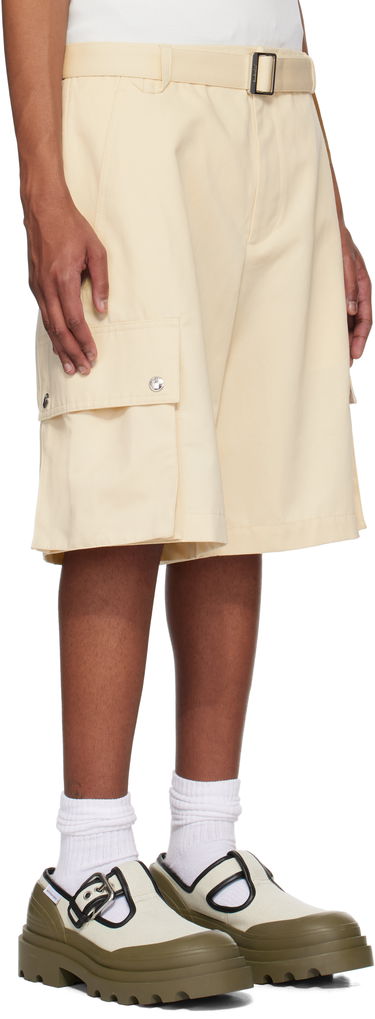 Къси панталони Jacquemus Beige 'Le Cargo Bermuda' Shorts Бежово | 24H246PA096-1534, 4