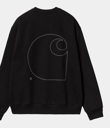 Суитчър Carhartt WIP Clipse x Carhartt WIP Sweatshirt Черно | I035098_4, 1