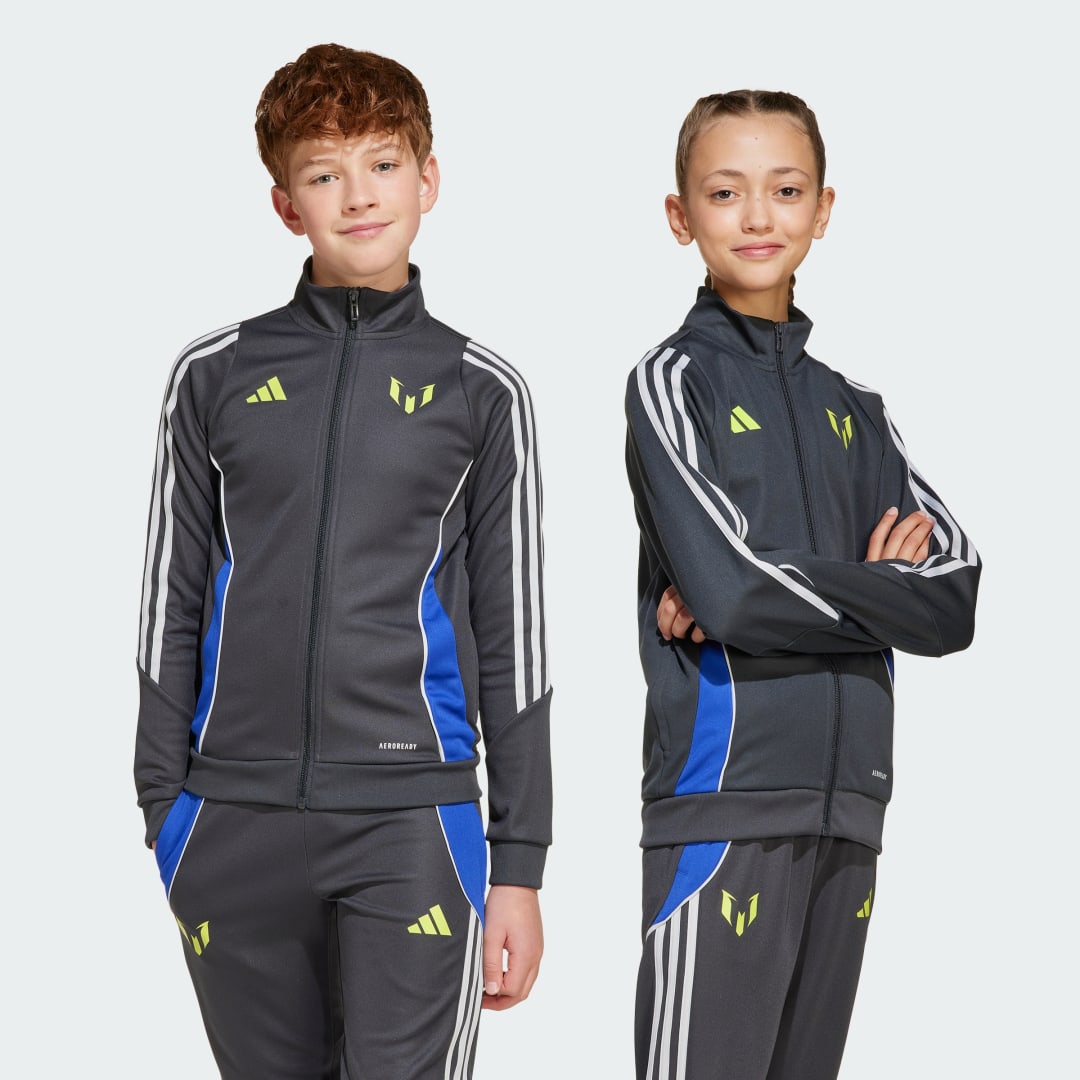 Комплект adidas Performance Messi Kids Tracksuit Сиво | JI5454, 0