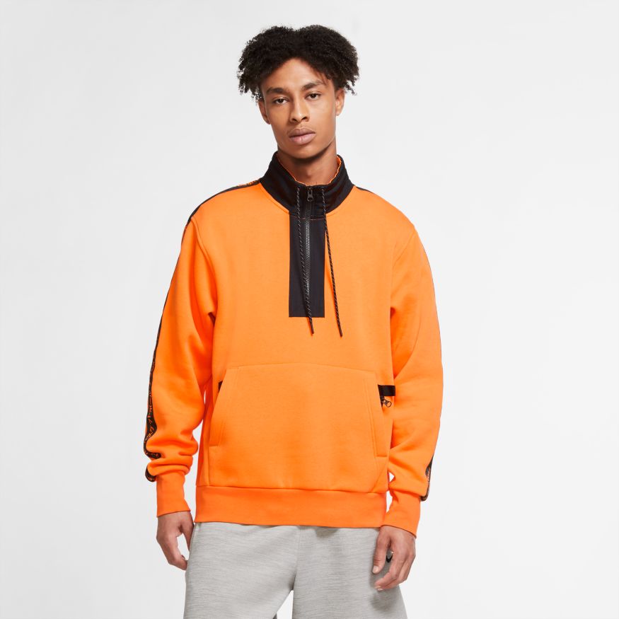 Суитчър Nike Team 31 Courtside 1/2 Zip Sweatshirt Оранжево
 | CN0063-886, 0