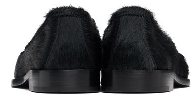 Кецове и обувки Dries Van Noten Dries Van Noten Ponyhair Loafers Черно | 252-021723-301, 1