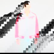 Mitchell & Ness NBA Bulls Double Clutch Satin Vintage Logo Jacket